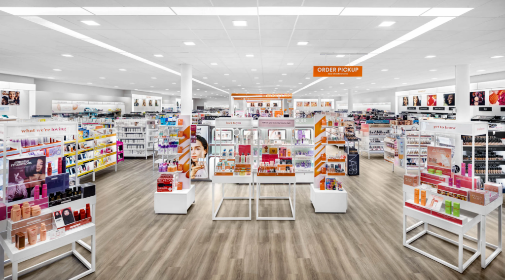 inside an Ulta store